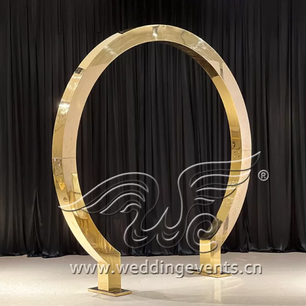 Round Metal Arch Backdrop