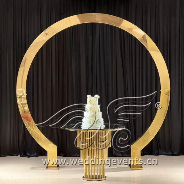 Round Metal Arch Backdrop