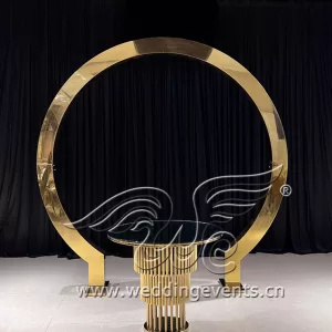 Round Metal Arch Backdrop