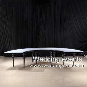 Half Moon Table Wedding