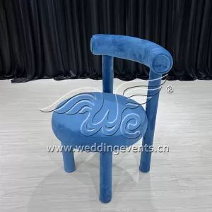 Blue Velvet Event Chair