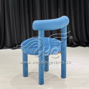 Blue Velvet Event Chair