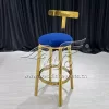 Simple Counter Stools T-shape Backrest