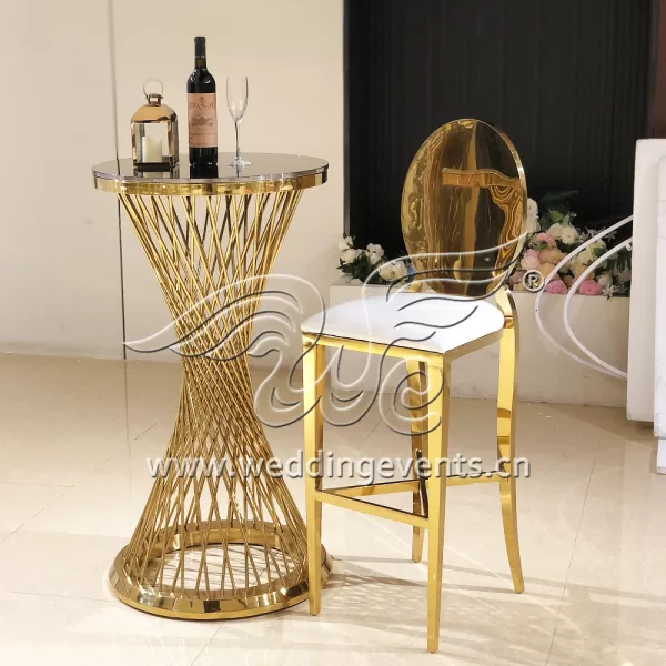 Metal Bar Stools Set of 2