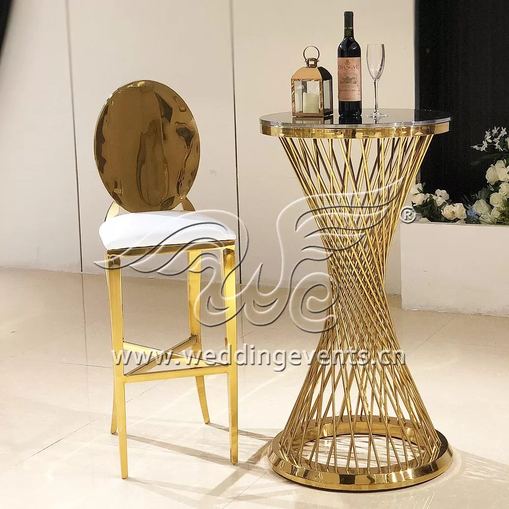 Metal Bar Stools Set of 2