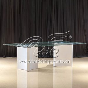 Glass Dining Table 6 Seater
