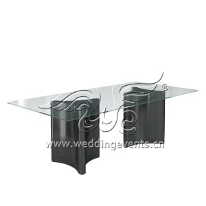 Glass Dining Table 6 Seater