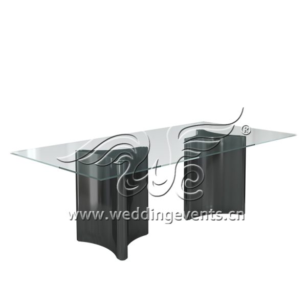 Glass Dining Table 6 Seater