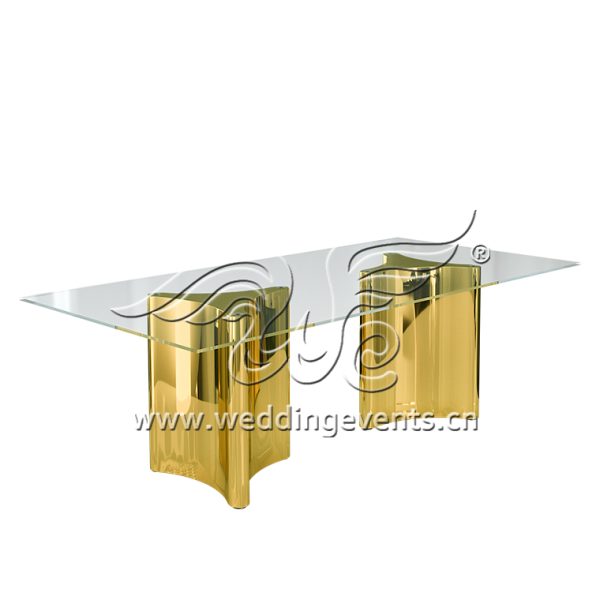 Glass Dining Table 6 Seater