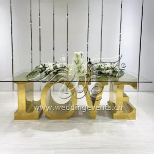 Love Table For Wedding