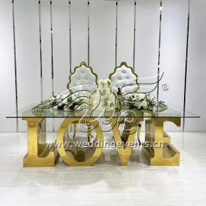 Love Table For Wedding