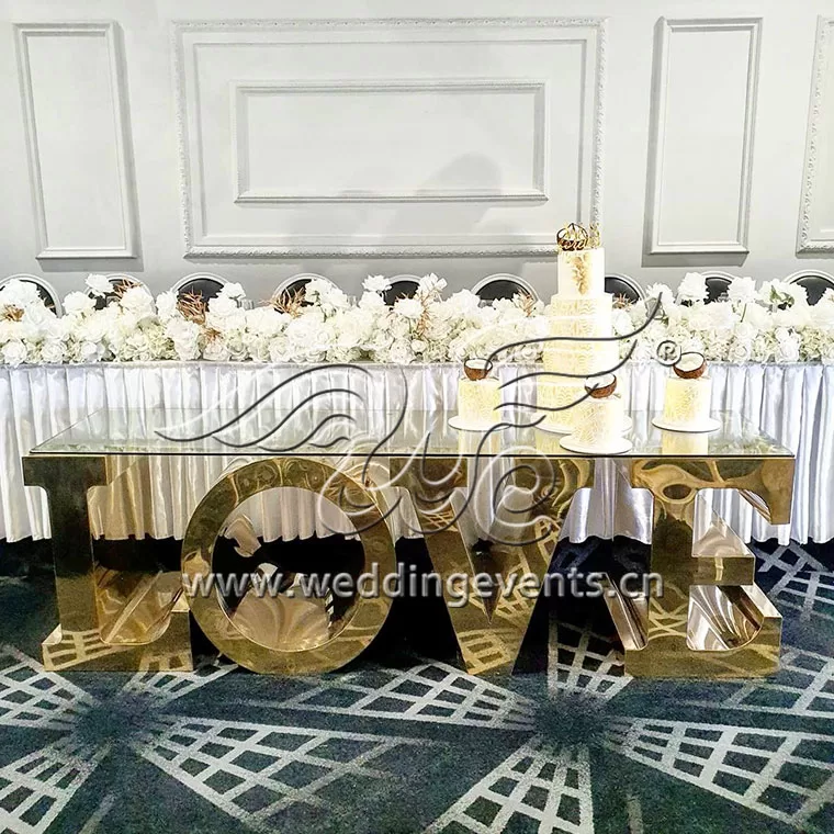 Love Table For Wedding