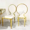 Banquet Dining Chair Exporter With Leather Backrest