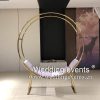 Vip Sofa For Wedding Round Shape with Color Cushions