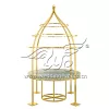 Wedding Treat Table Crystal Decor With Metal Canopy