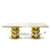 Post Modern Dining Table with Unique Design Bases