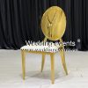 Chair Event Stackable Leather Seating With Oval Back