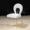 Custom Upholstered Dining Chairs White Velvet Seating