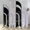 Backdrop For Wedding Anniversary White And Black Stand