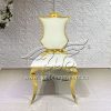 Wedding Mandap Chairs Gold Steel Metal Frame