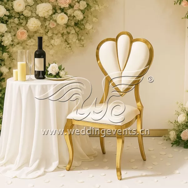 Leather Metal Dining Chair