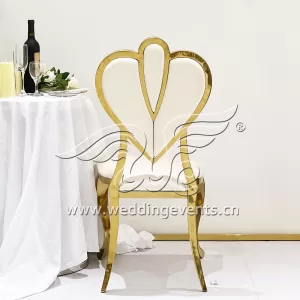 Leather Metal Dining Chair