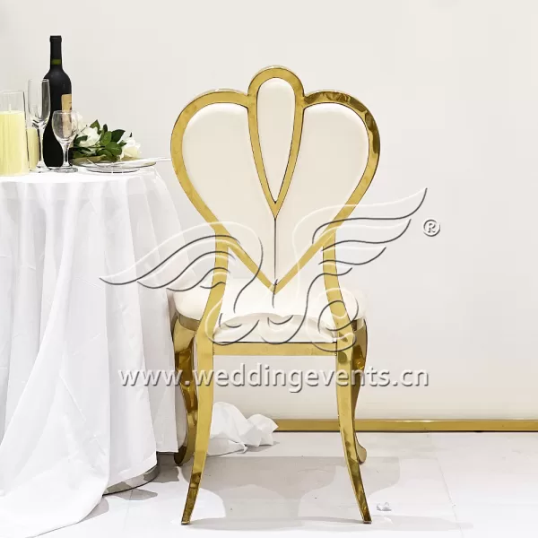Leather Metal Dining Chair
