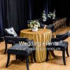 Arm Dining Chair Black Velvet Lounge Wedding Hall