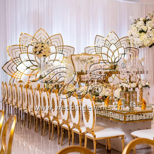 Decorating Metal Chairs For Wedding