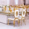 Decorating Metal Chairs For Wedding Rose Gold Frame
