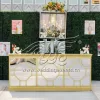 Best Bar Cabinets Gold Edge Decoration Mirror Counter
