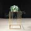 Columns Pillar Stainless Steel Wedding Cake Display Stands