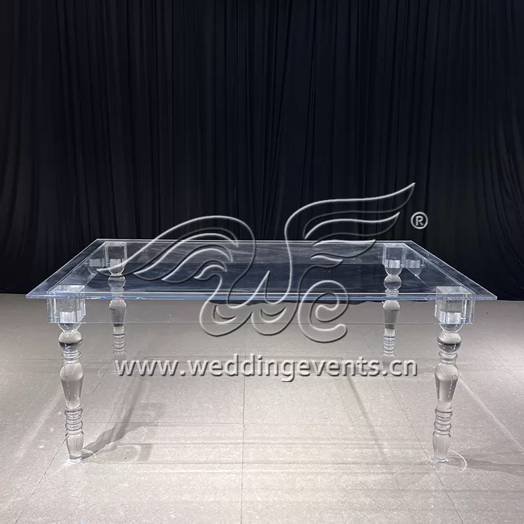 Acrylic Dinning Table