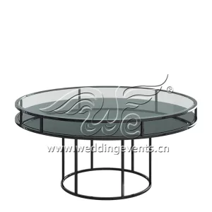 Round Glass Dining Table Set