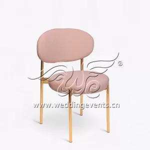 Hot Pink Velvet Chair