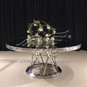 Gold Stainless Steel Event Table