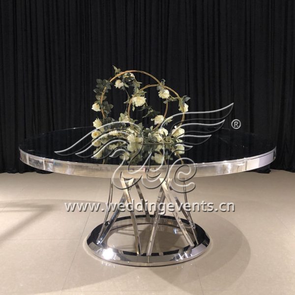 Gold Stainless Steel Event Table