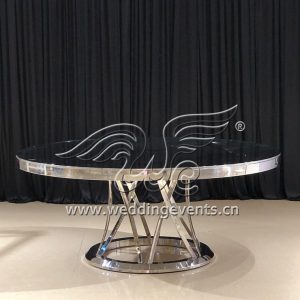 Gold Stainless Steel Event Table