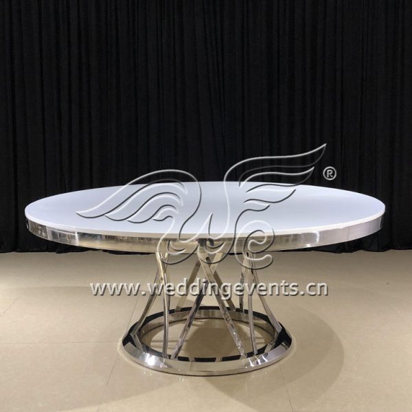 Gold Stainless Steel Event Table