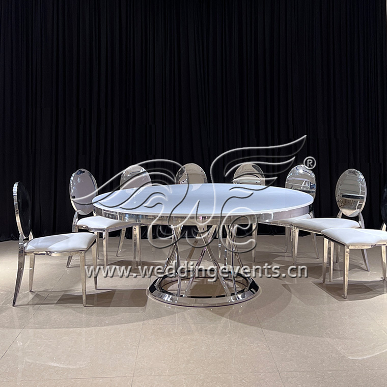 Gold Stainless Steel Event Table