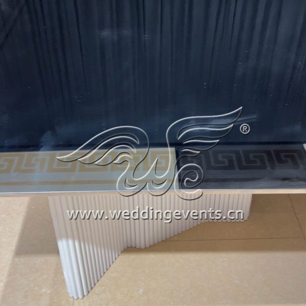 Mirror Glass Dining Table