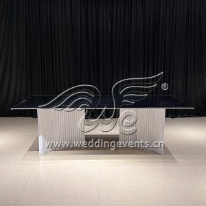 Mirror Glass Dining Table