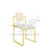 Dining Chair Leather Chair with Stainless Steel Frame