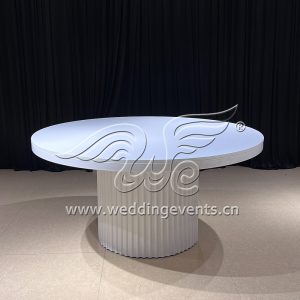 Round Tables at Wedding Reception