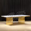 Rectangle Tables Wedding Reception for Luxury Restaurants