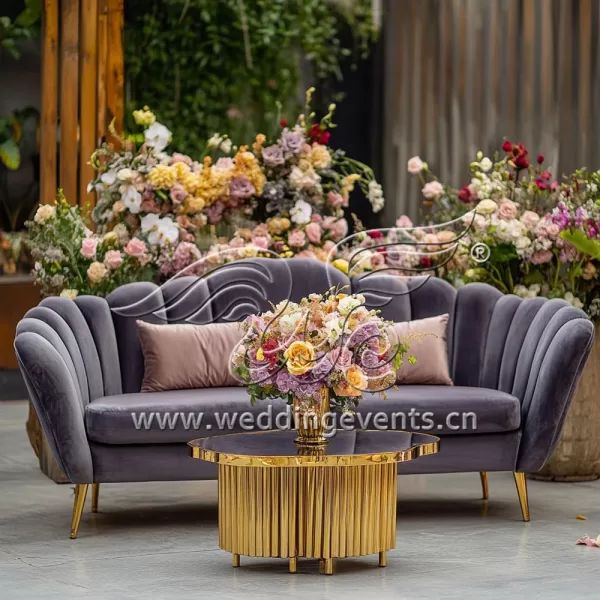 Purple Sofa Couch