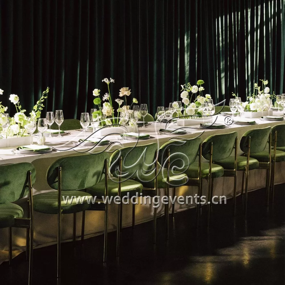 Matching Your Wedding Color Palette to Furniture