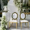 Circle Back Dining Chair for Wedding Celebration Ceremony