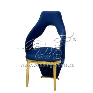 Royal Blue Throne Chair