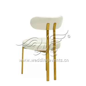 Gold Stainless Steel Event Chair